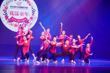 小白鸽教师中国舞技术技巧展示